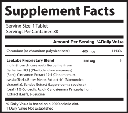 List of product ingredients